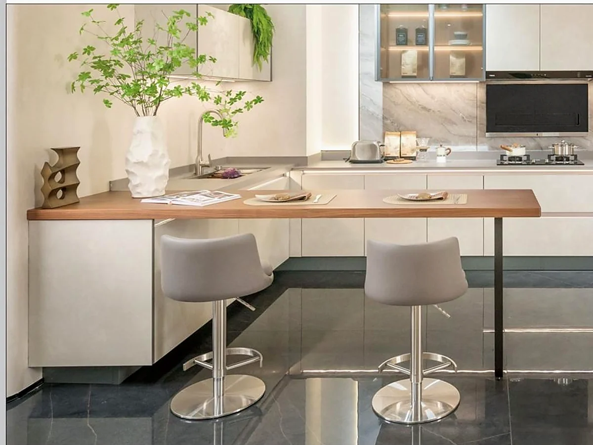 Custom Stainless Steel Kitchen Cabinets