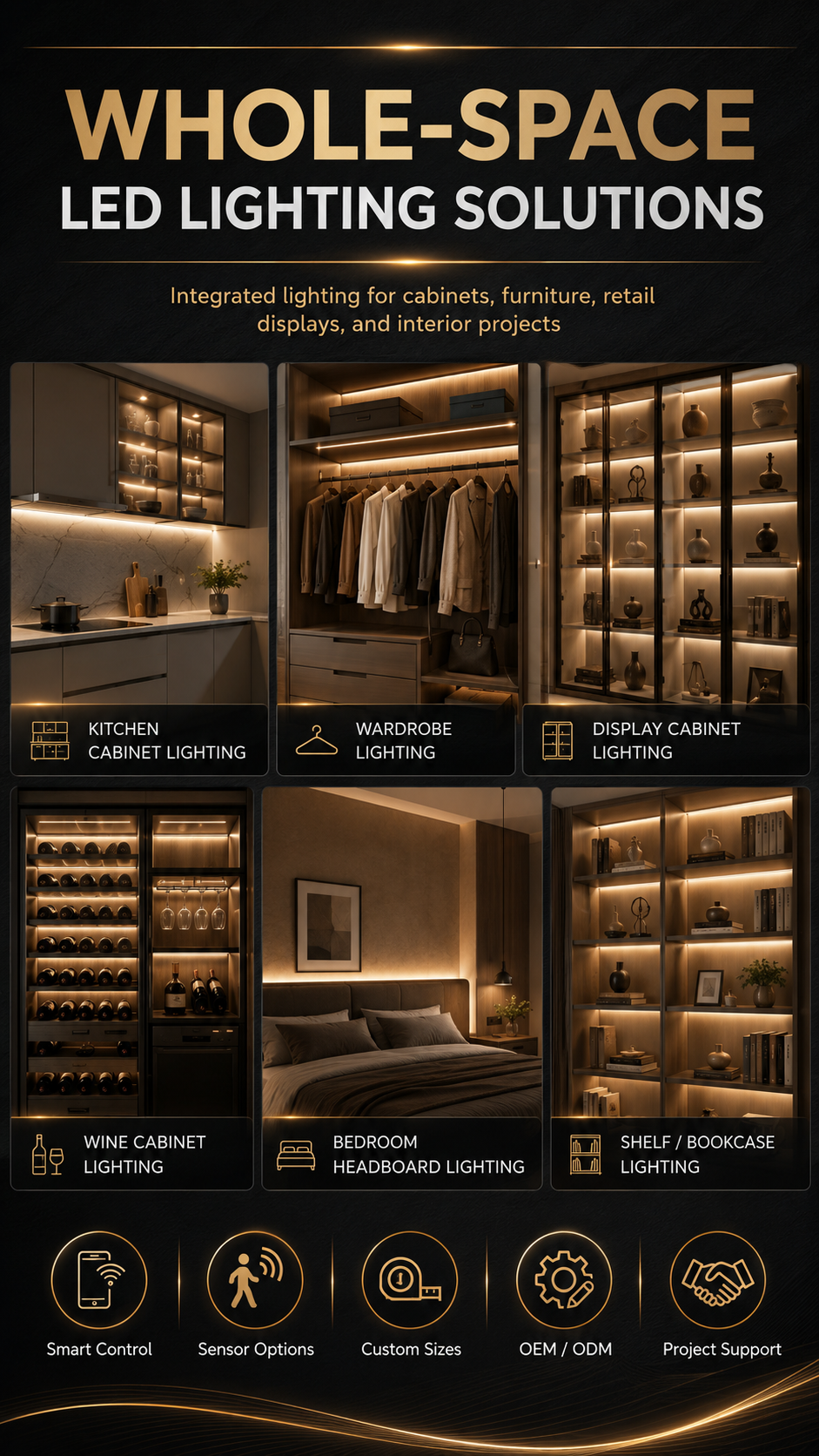 Whole-Space Smart LED Lighting System